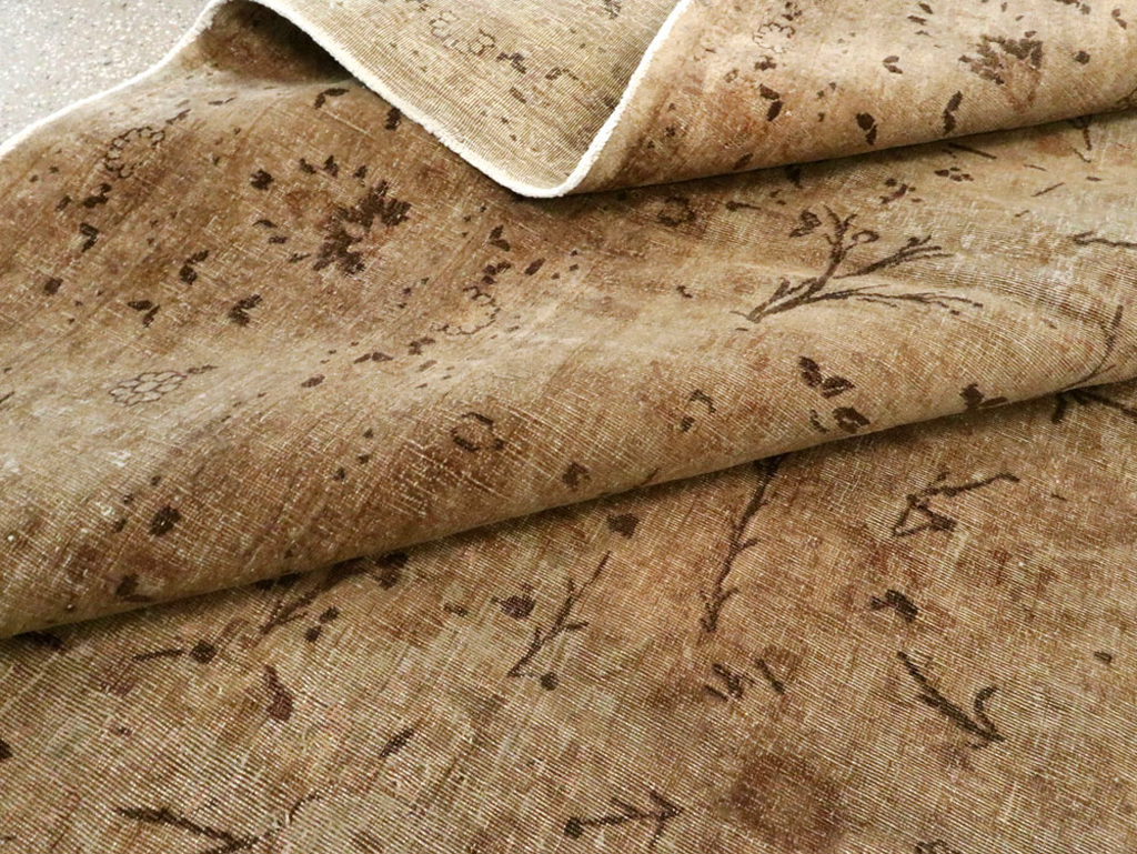 Antique Persian Mashad Carpet, No.8505 - Staging