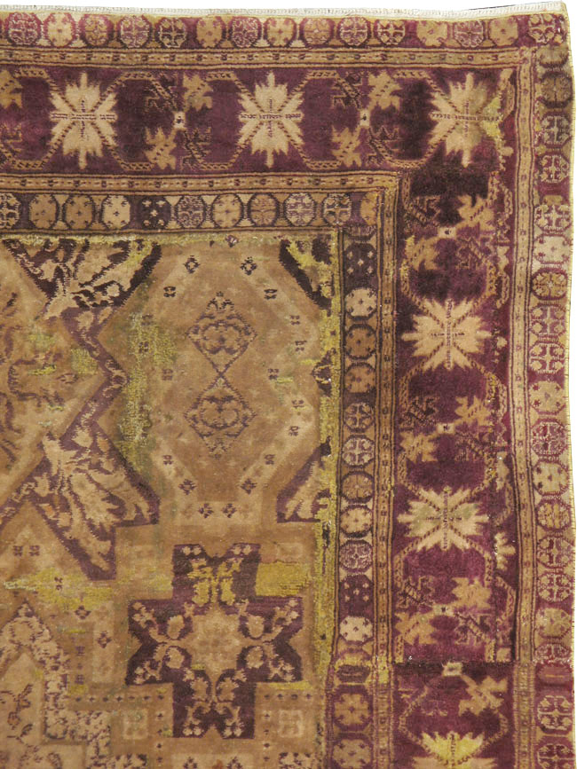 Antique Indian Agra Carpet, No.8526 - Staging