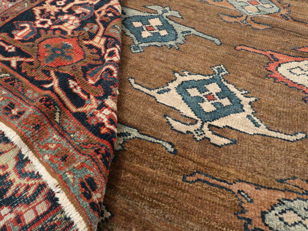 Antique Persian Mahal Carpet, No.8538 - Staging