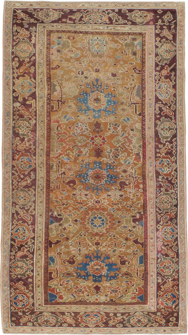 Antique Persian Mahal Carpet, No.8557 - Staging