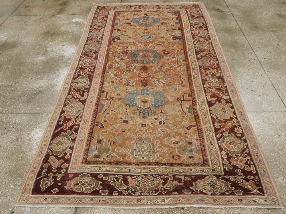 Antique Persian Mahal Carpet, No.8557 - Staging