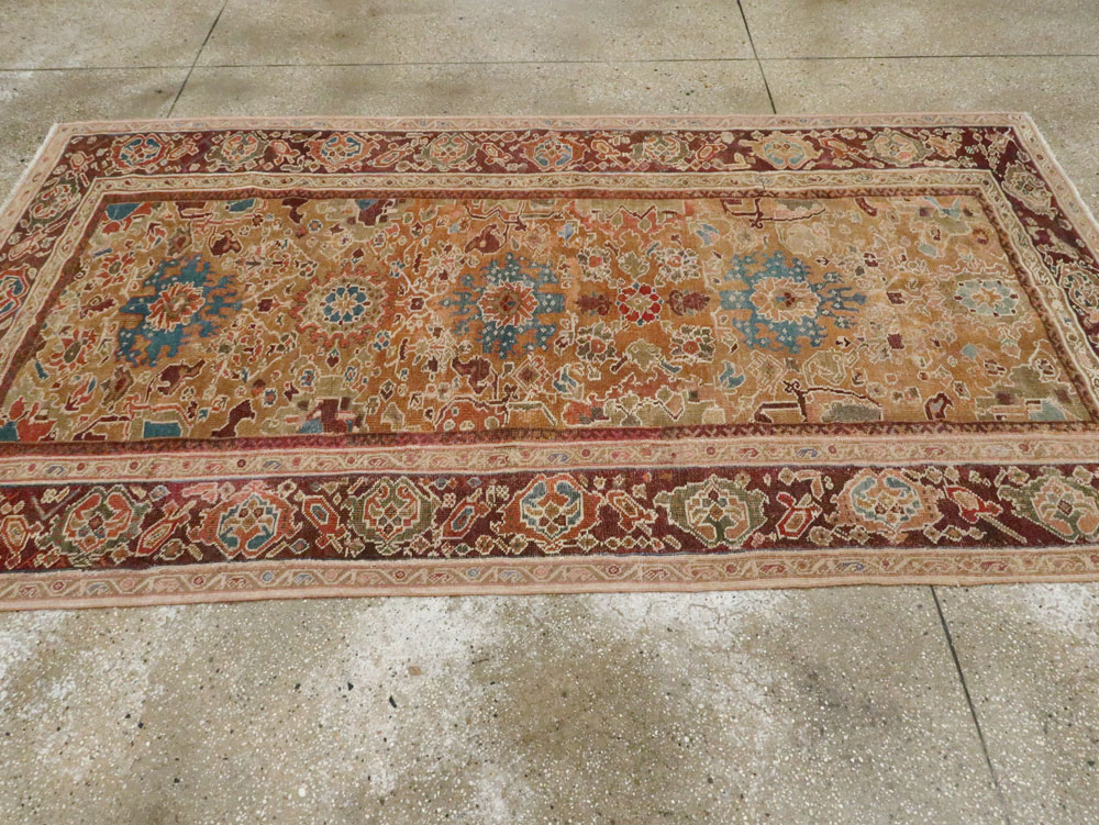 Antique Persian Mahal Carpet, No.8557 - Staging