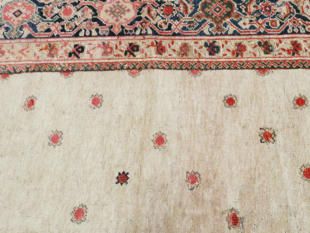 Antique Persian Mahal Carpet, No.8611 - Staging