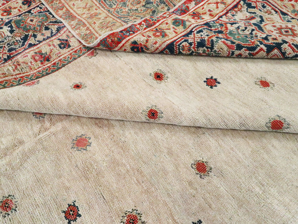 Antique Persian Mahal Carpet, No.8611 - Staging