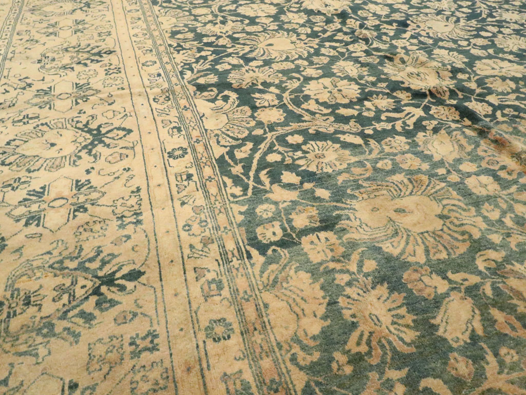 Antique Persian Sarouk Carpet, No.8616 - Staging