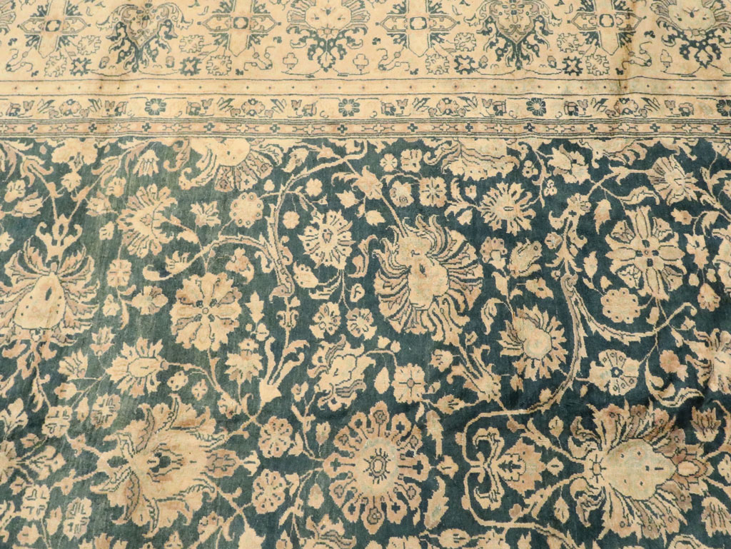 Antique Persian Sarouk Carpet, No.8616 - Staging