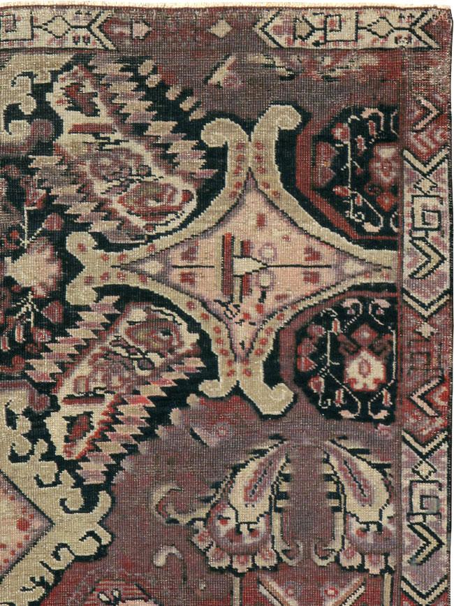 Antique Caucasian Karabagh Rug, No.8722 - Staging