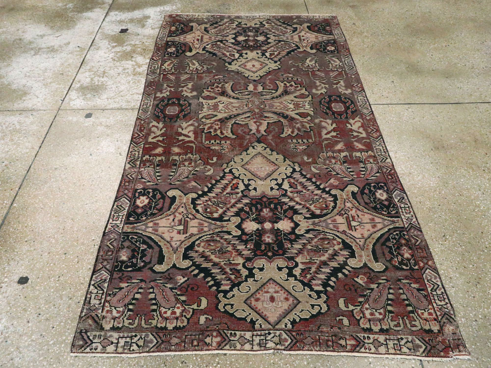 Antique Caucasian Karabagh Rug, No.8722 - Staging