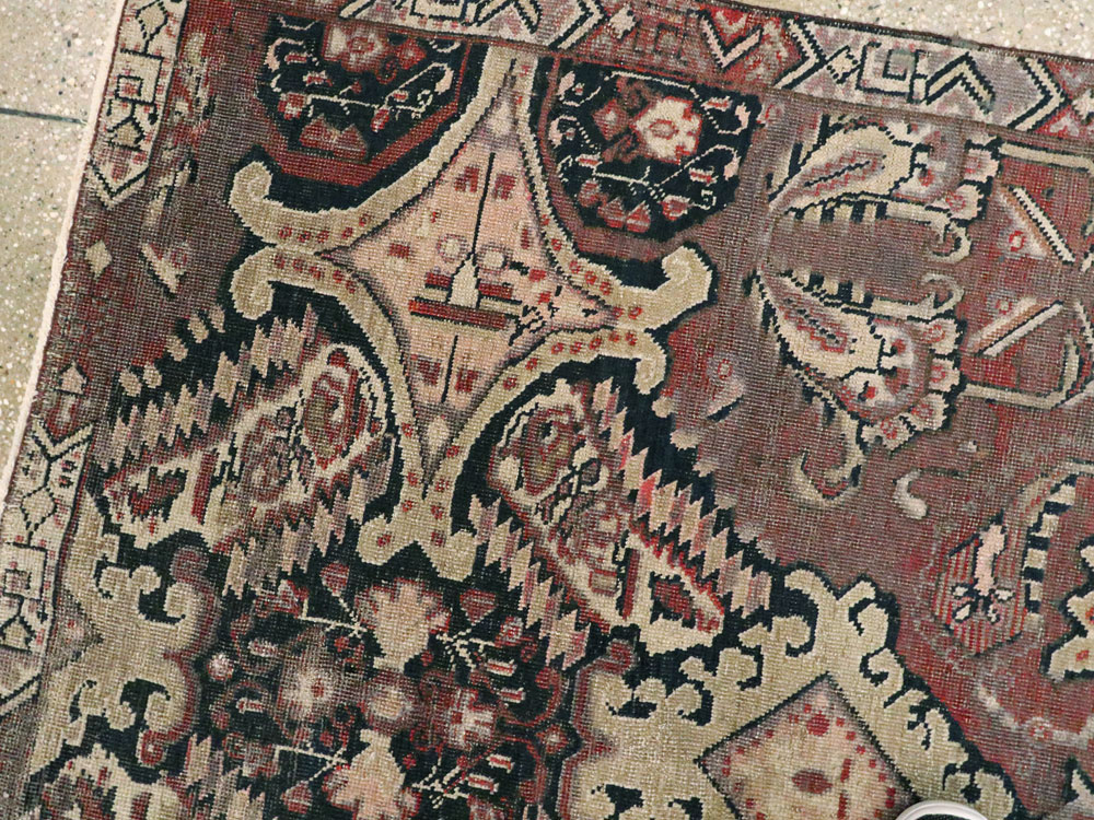 Antique Caucasian Karabagh Rug, No.8722 - Staging