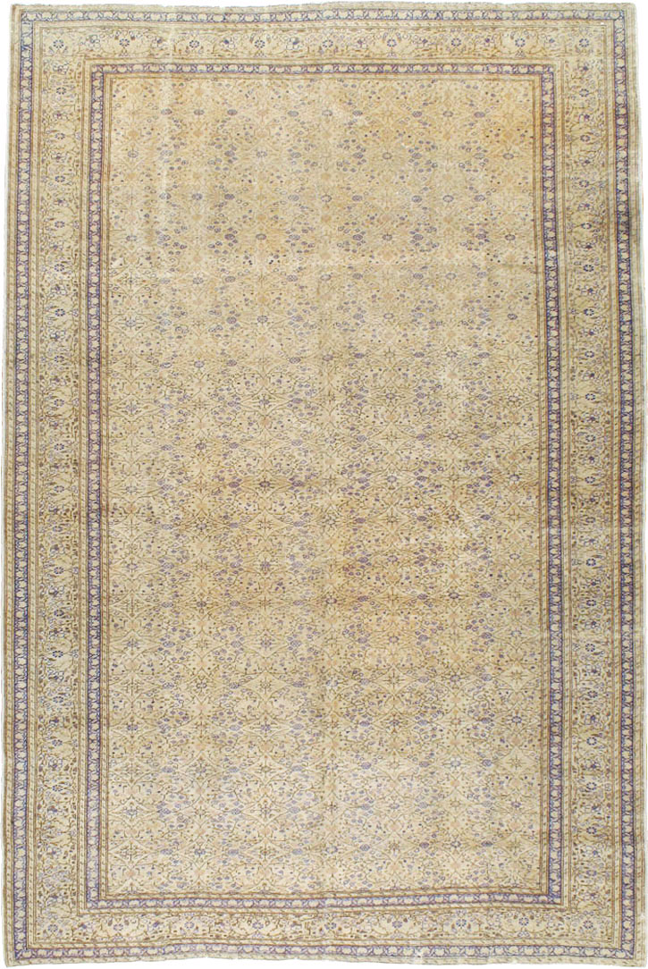 Vintage Turkish Sivas Carpet, No.8734 - Staging