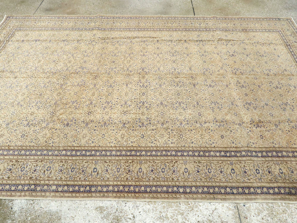 Vintage Turkish Sivas Carpet, No.8734 - Staging