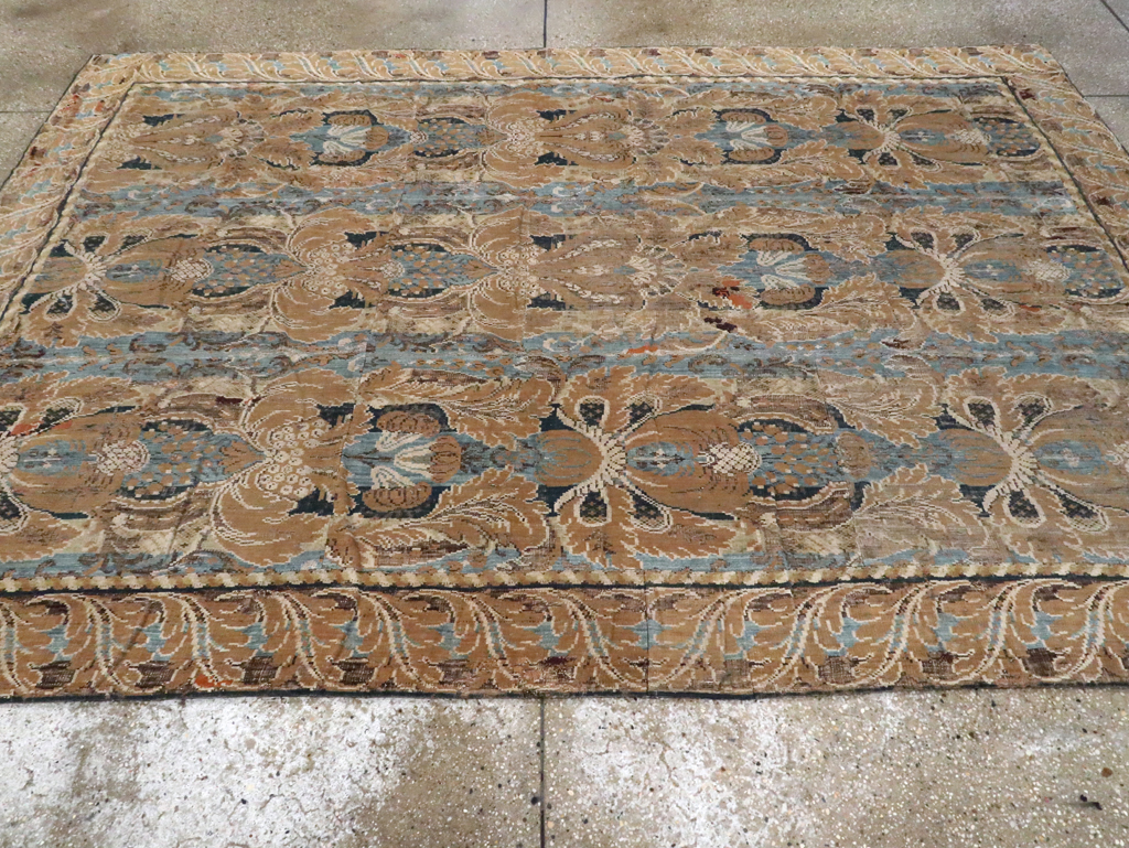 Antique European Chenille Carpet, No.8771 - Staging