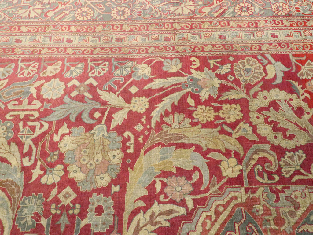 Vintage Turkish Herekeh Carpet, No.8781 - Staging