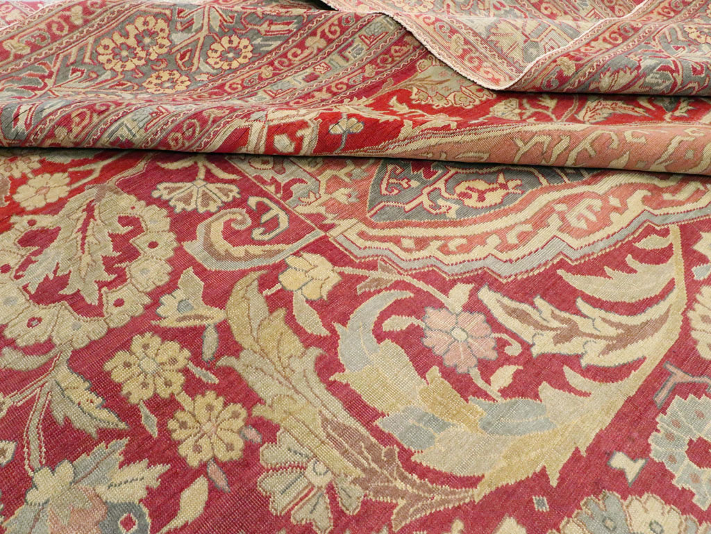 Vintage Turkish Herekeh Carpet, No.8781 - Staging
