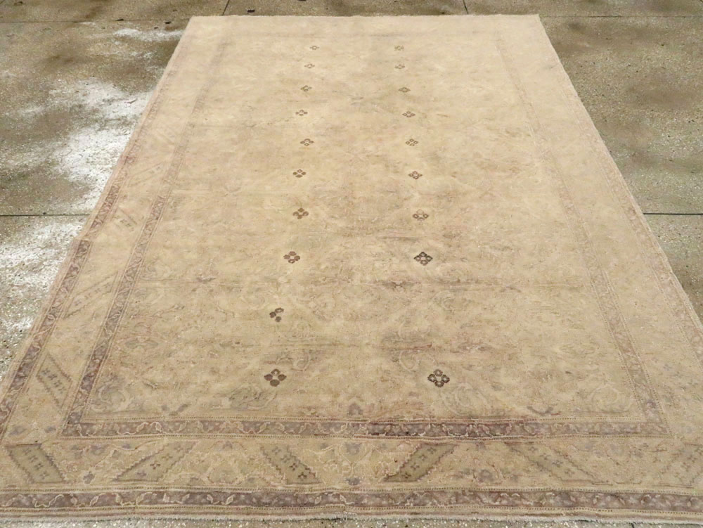 Vintage Turkish Sivas Carpet, No.8825 - Staging