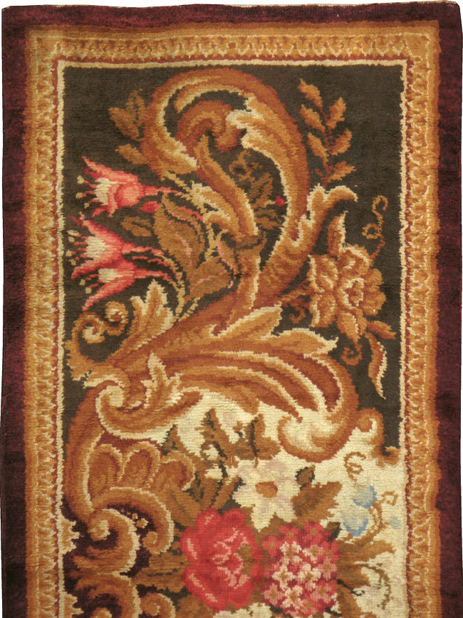 Antique English Axminster Carpet, No.8840 - Staging