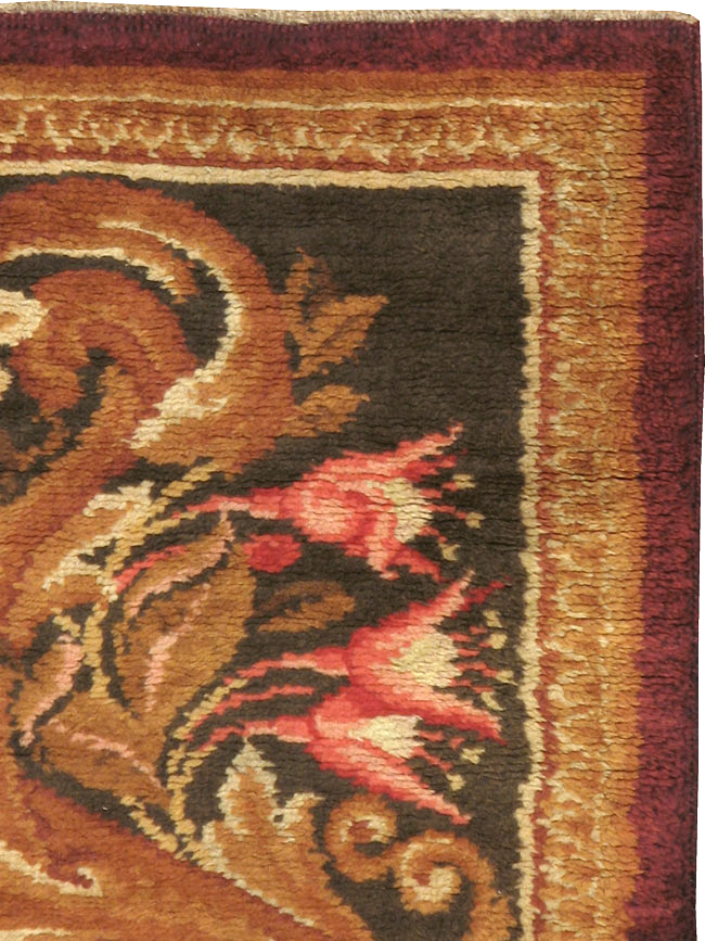 Antique English Axminster Carpet, No.8840 - Staging