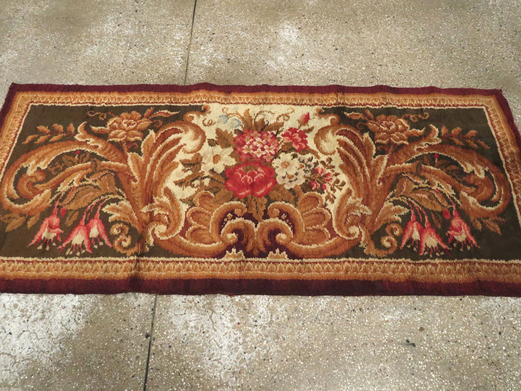 Antique English Axminster Carpet, No.8840 - Staging