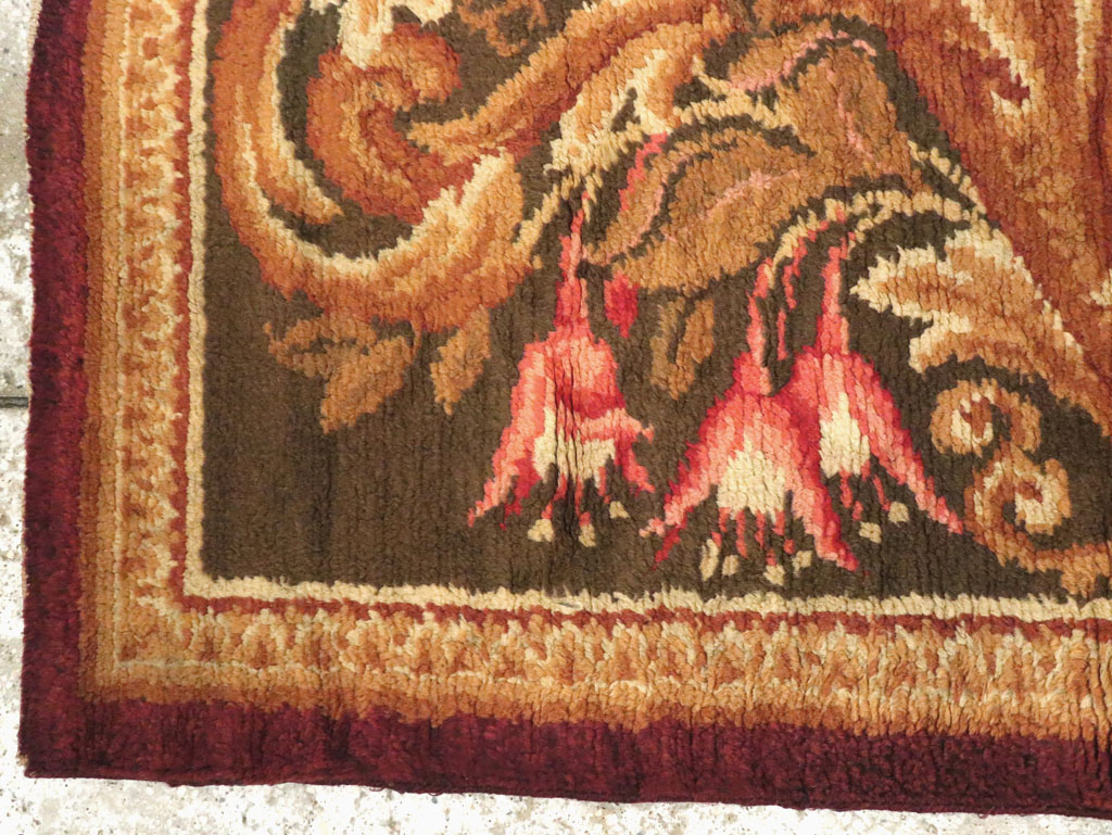 Antique English Axminster Carpet, No.8840 - Staging