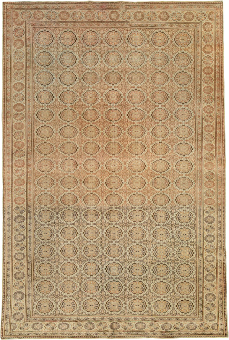 Vintage Turkish Sivas Carpet, No.8851 - Staging