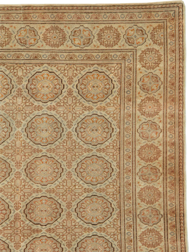 Vintage Turkish Sivas Carpet, No.8851 - Staging