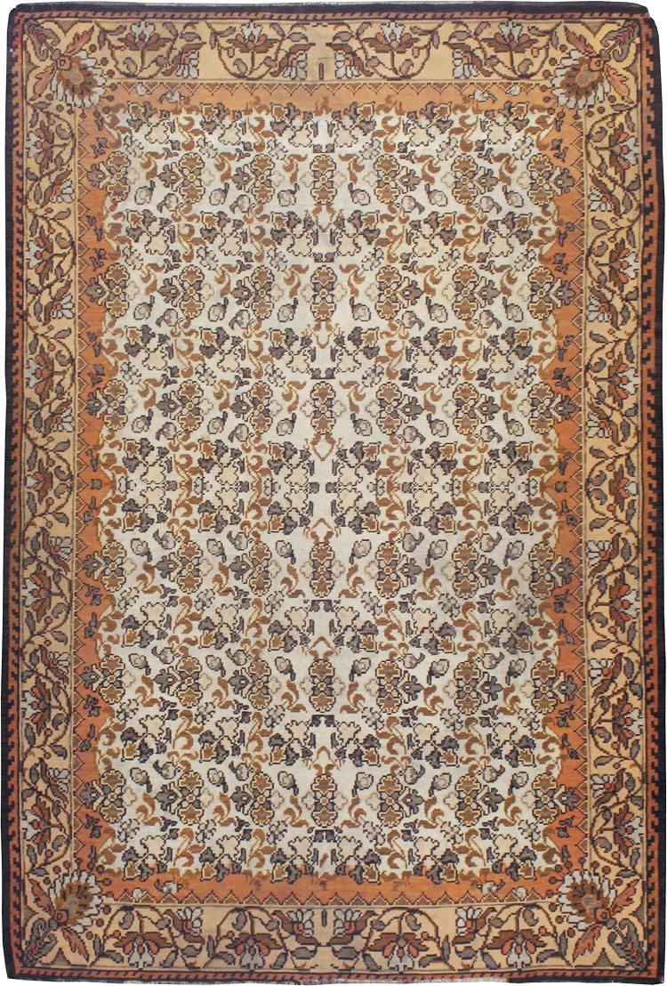 Antique Ukrainian Bessarabian Carpet, No.8880 - Staging