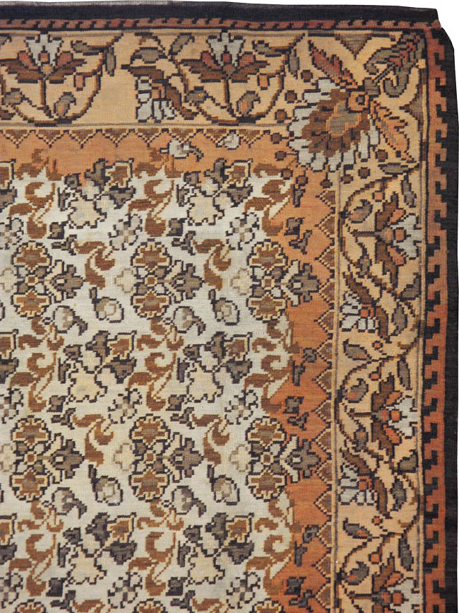 Antique Ukrainian Bessarabian Carpet, No.8880 - Staging