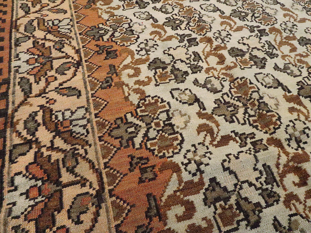 Antique Ukrainian Bessarabian Carpet, No.8880 - Staging