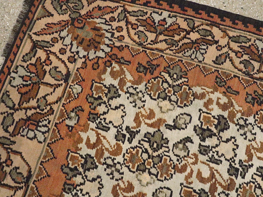 Antique Ukrainian Bessarabian Carpet, No.8880 - Staging