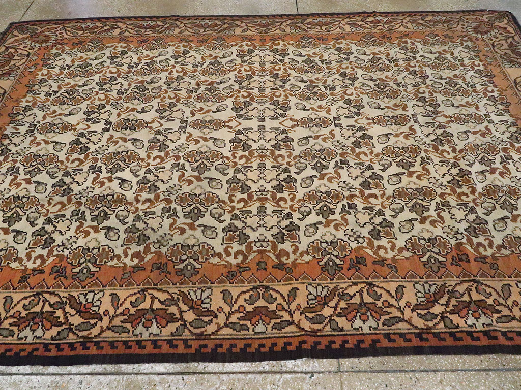 Antique Ukrainian Bessarabian Carpet, No.8880 - Staging