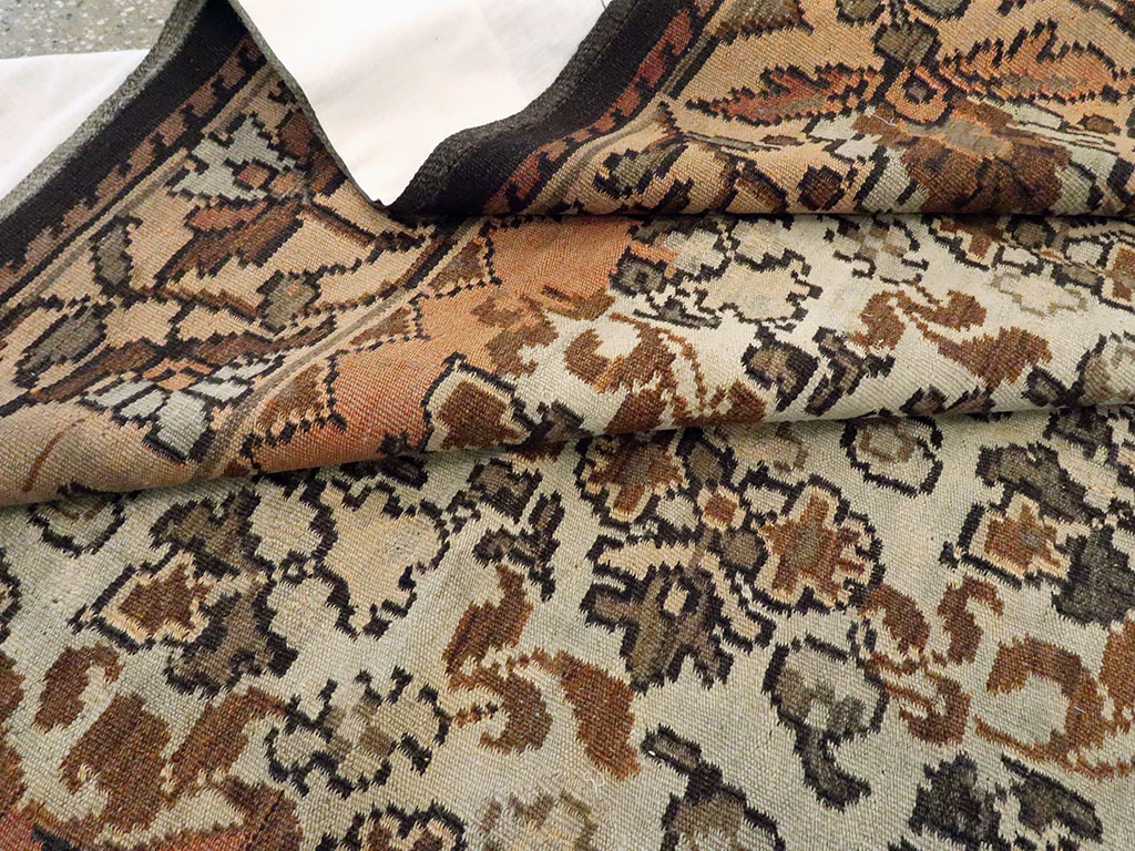 Antique Ukrainian Bessarabian Carpet, No.8880 - Staging