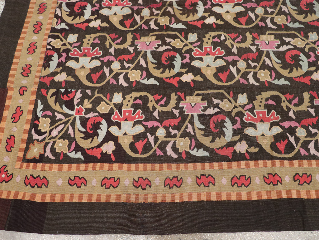 Antique French Aubusson Carpet, No.8883 - Staging