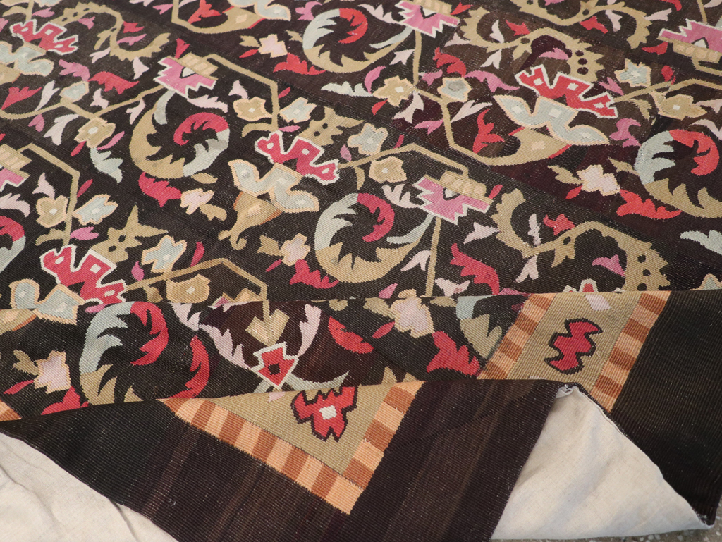 Antique French Aubusson Carpet, No.8883 - Staging