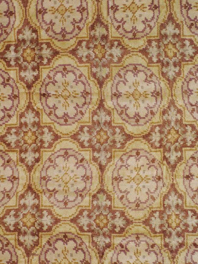 Antique European Savonnerie Carpet, No.8884 - Staging