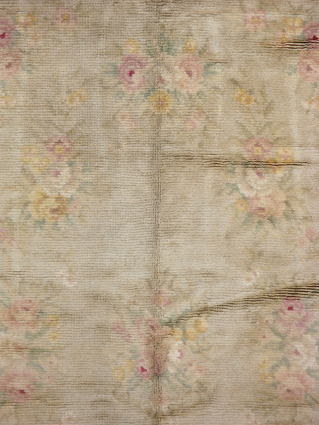 Antique Spanish Savonnerie Carpet, No.8888 - Staging