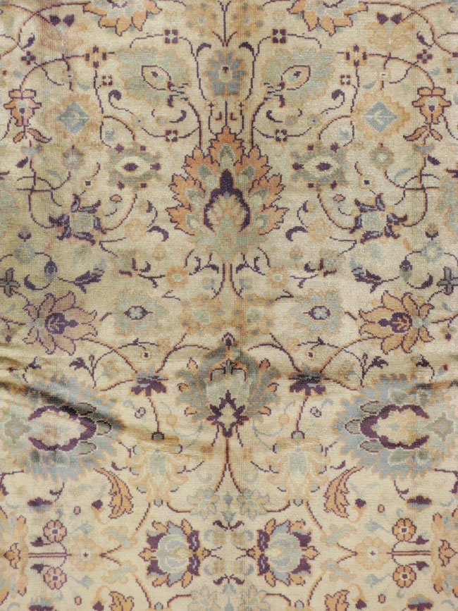 Antique Turkish Oushak Carpet, No.8891 - Staging