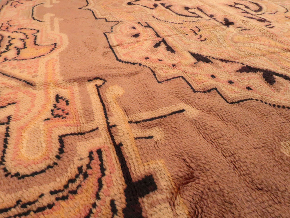 Antique European Art Deco Carpet, No.8907 - Staging