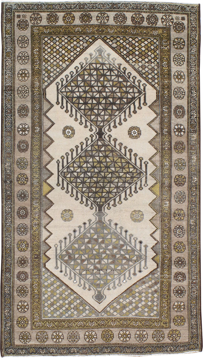 Vintage Persian Malayer Carpet, No.8958 - Staging