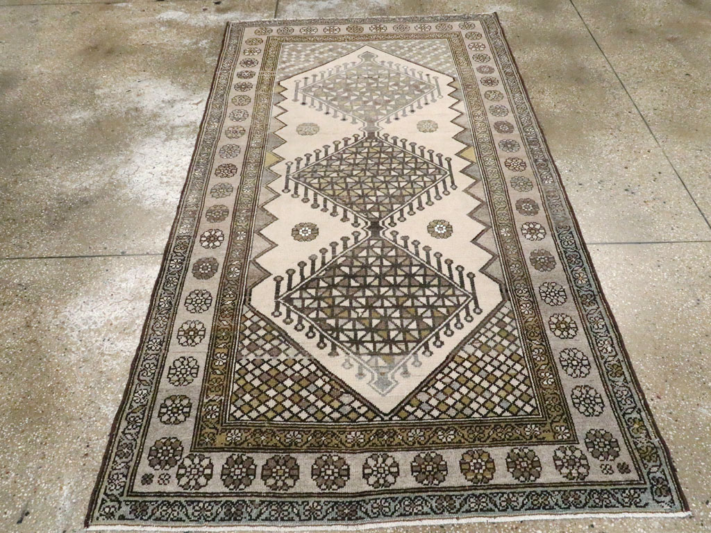 Vintage Persian Malayer Carpet, No.8958 - Staging