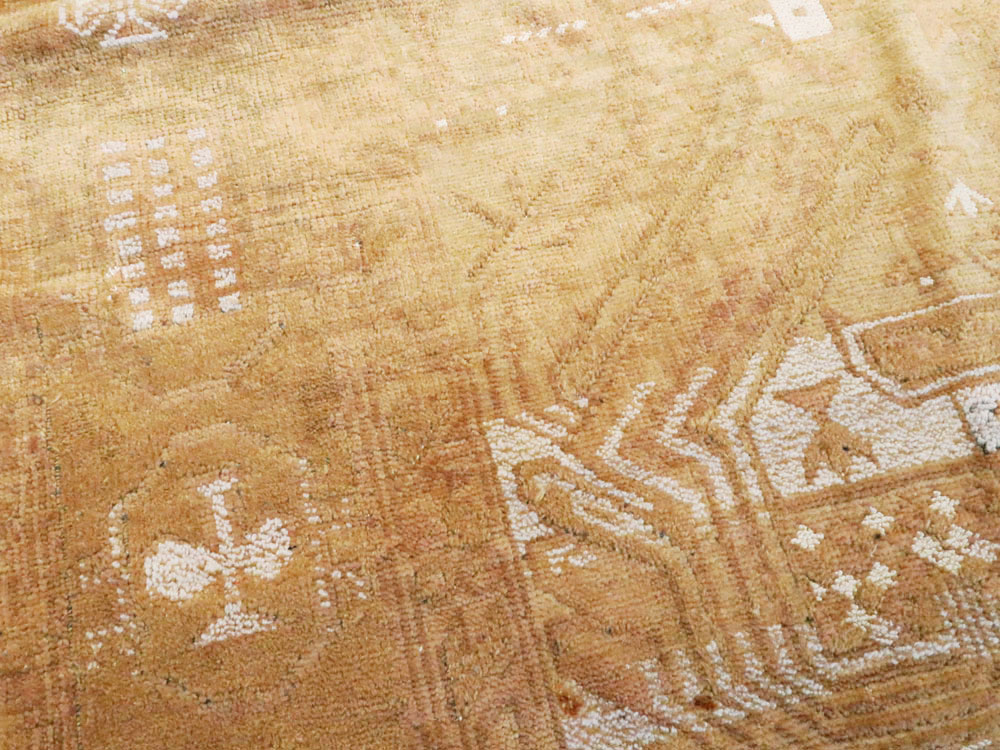 Vintage Afghan Baluch Carpet, No.8966 - Staging