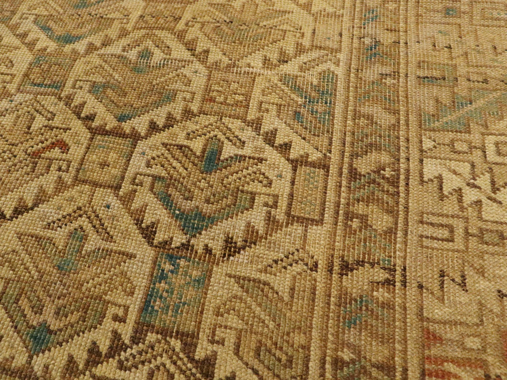 Antique Caucasian Shirvan Rug, No.9013 - Staging