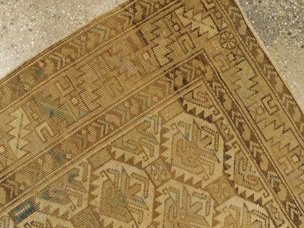 Antique Caucasian Shirvan Rug, No.9013 - Staging