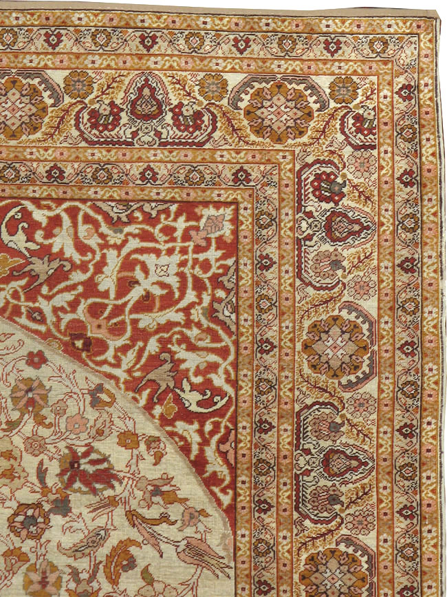 Antique Turkish Kayseri Carpet, No.9022 - Staging