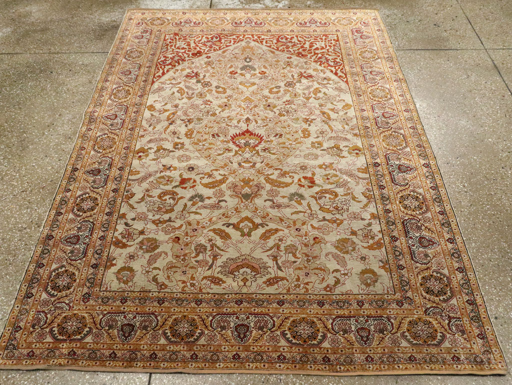 Antique Turkish Kayseri Carpet, No.9022 - Staging