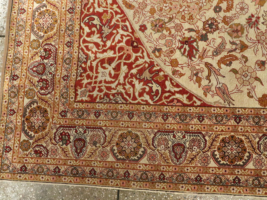 Antique Turkish Kayseri Carpet, No.9022 - Staging