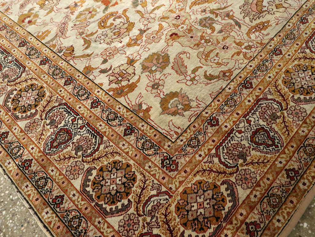 Antique Turkish Kayseri Carpet, No.9022 - Staging