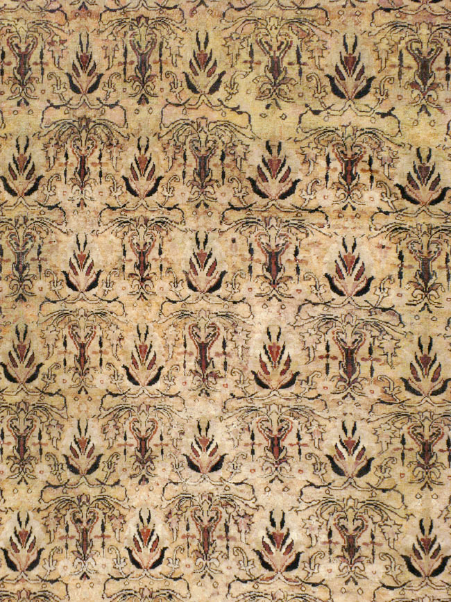 Antique Indian Lahore Carpet, No.9023 - Staging