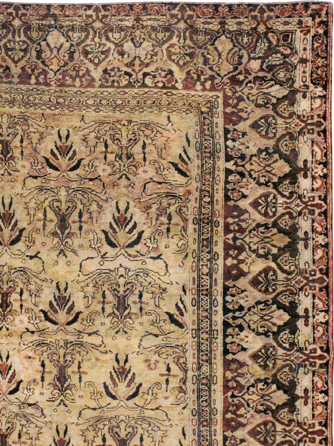 Antique Indian Lahore Carpet, No.9023 - Staging