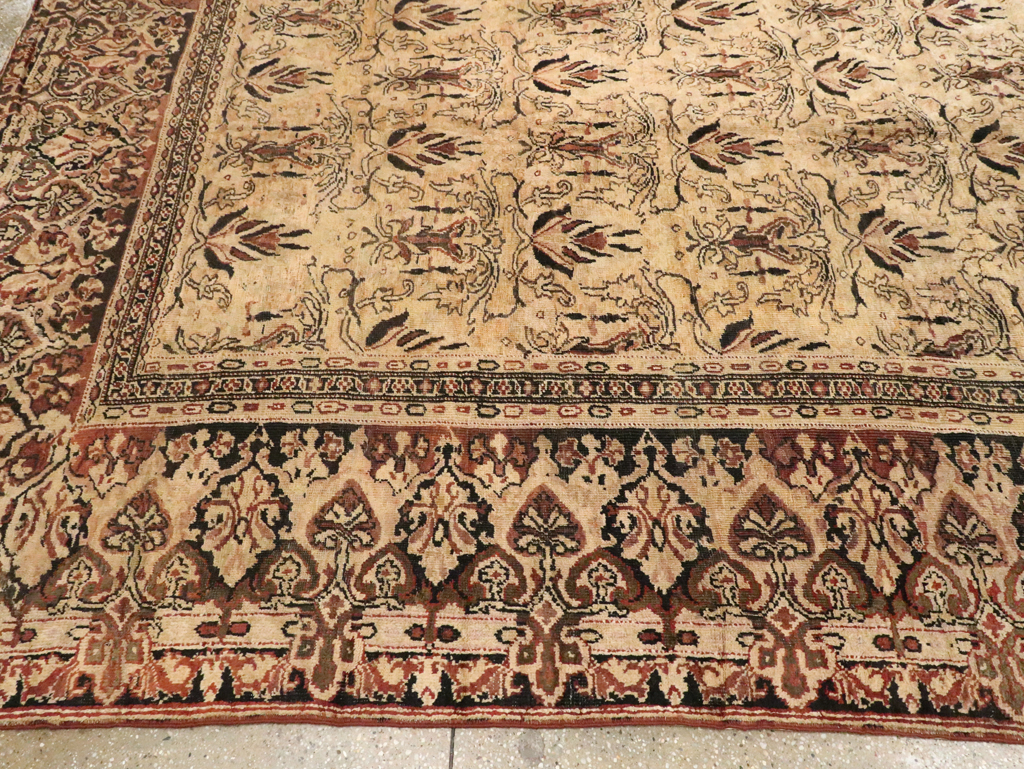 Antique Indian Lahore Carpet, No.9023 - Staging