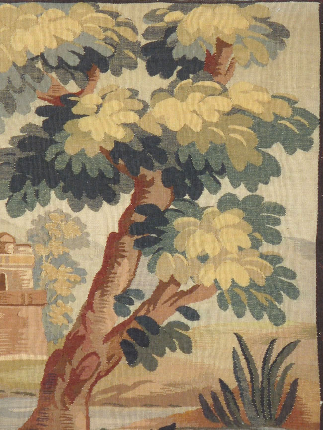 Antique French Tapestry, No.9031 - Staging